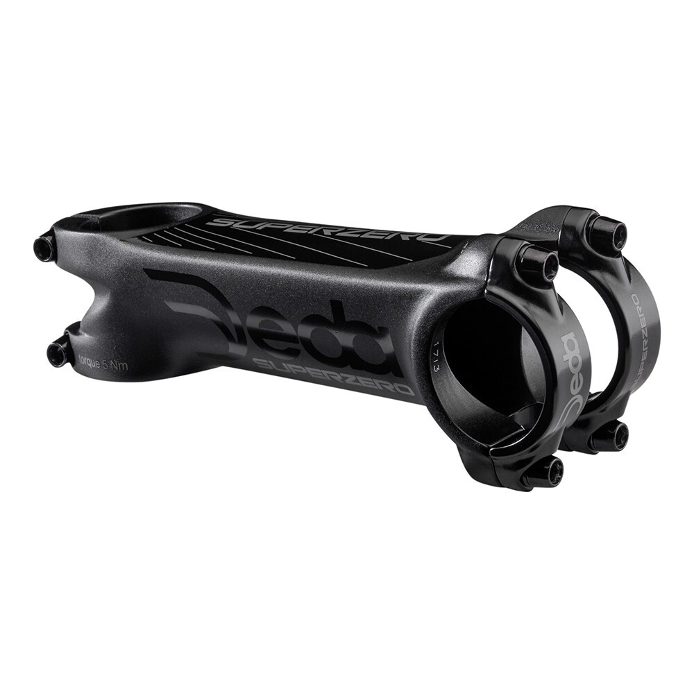 Attacco manubrio Deda-Elementi SUPERZERO 140mm nero/nero