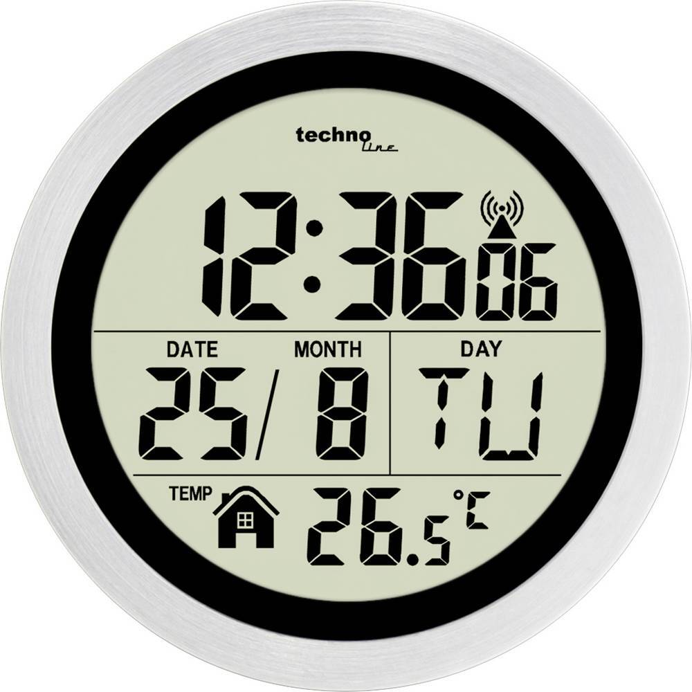 Techno Line WT3005 Radiocontrollato Orologio radiocontrollato 14.7 cm x 14.7 cm