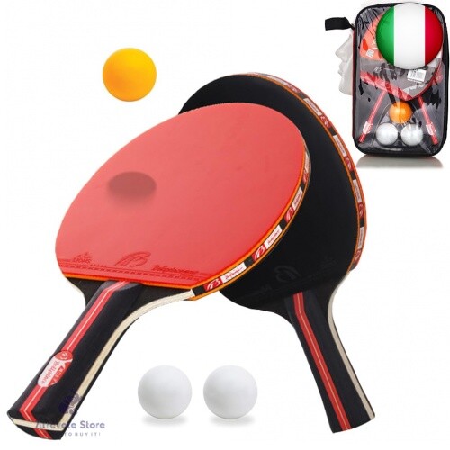 Set da Ping Pong,Amaza Ping Pong Set includere 2 Racchette Ping-pong 3 palline