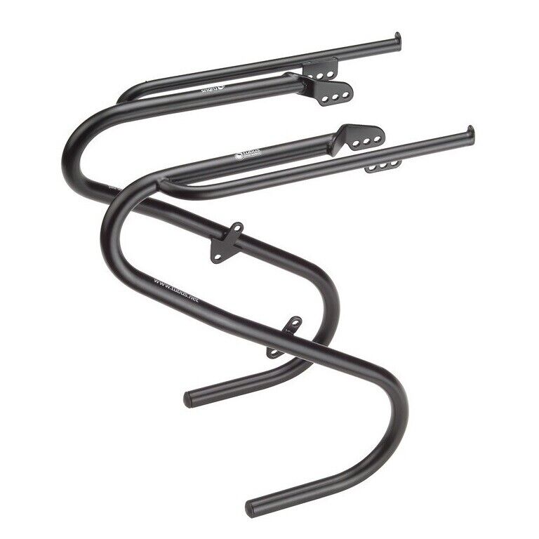portapacchi lowrider duo nero per ruote da 26-28 Tubus bicicletta