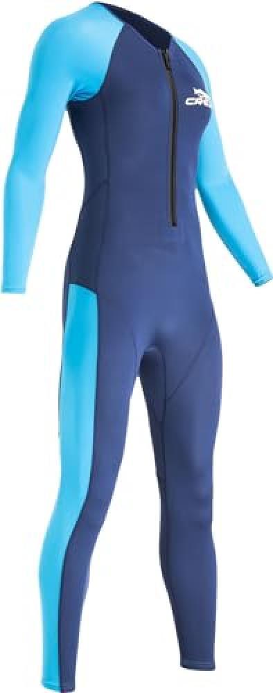 (TG. M/3) CRESSI Wahoo Lady Monopiece Wetsuit Blue/Azure 2mm M/3, Muta Monopezzo
