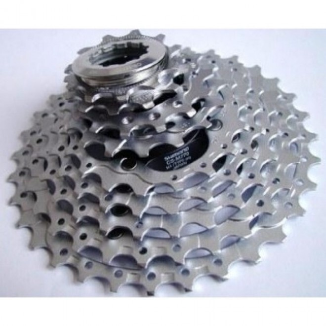 Pacco pignoni Shimano DEORE XT CS-M770 11-32 9 velocità 