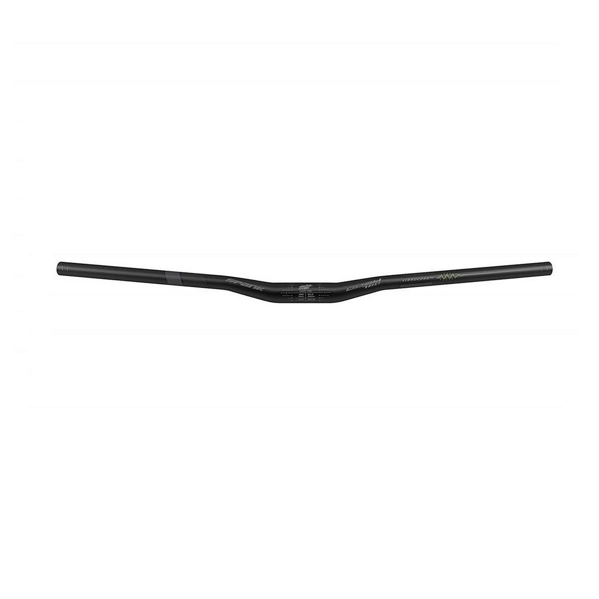 manubrio oozy ltd 780 vibrocore 31,8mm 780mm rise 15mm nero SPANK bici mountain