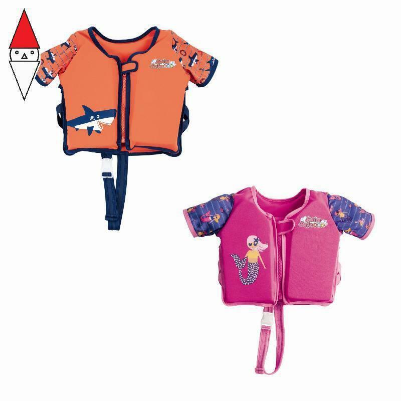 GIOCO ESTIVO BEST WAY (GONFIABILE) GIUBBETTO SALVAGENTE CON MANICHE 3-6 ANNI