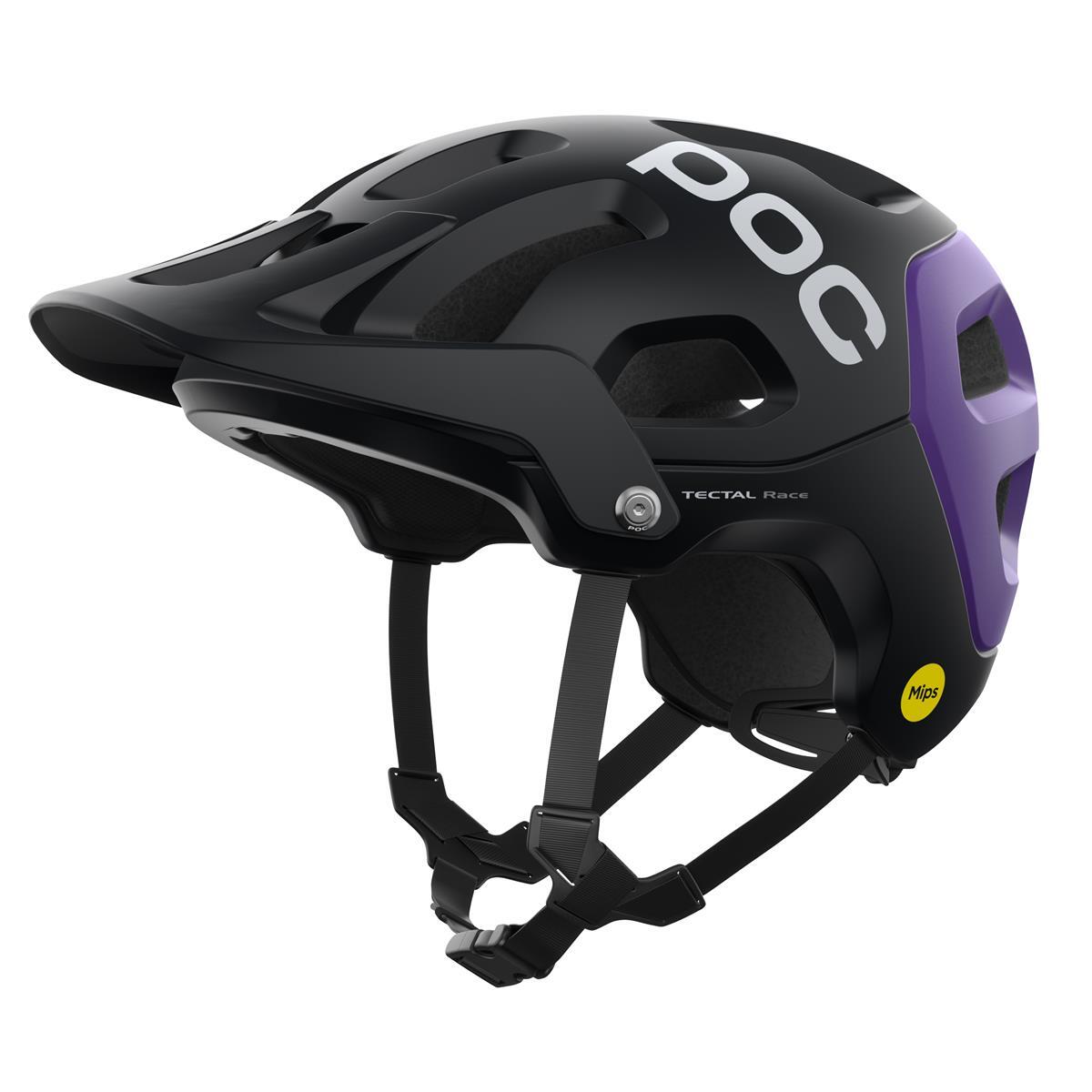 casco tectal race mips uranium black/sapphire purple POC trail all mountain