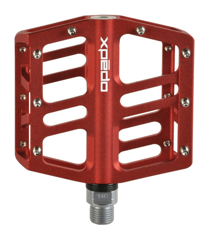 Pedali Xpedo Jek 9/16" 95,5x100x16mm Rosso