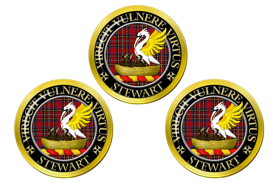 Stewart Scozzese Clan Palla da Golf Marcatori