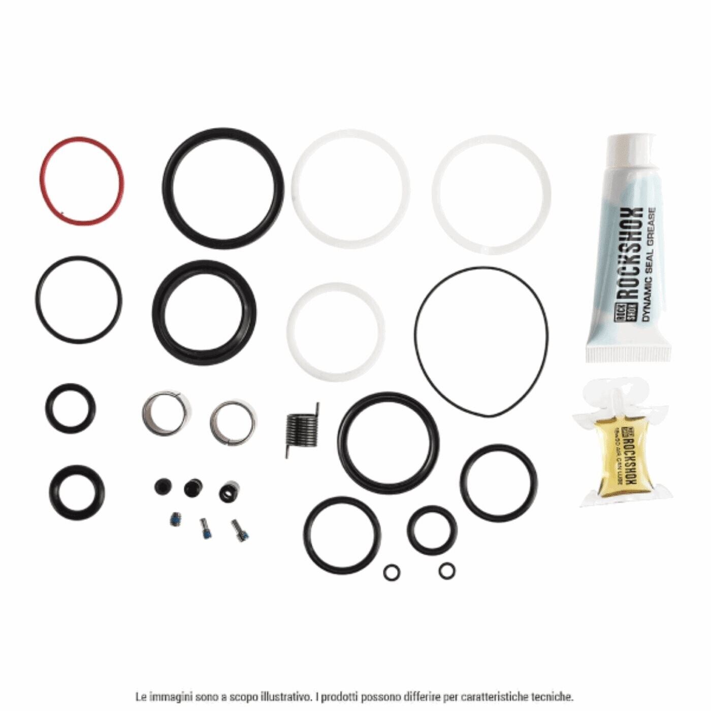 Kit completo revisione ammortizzatore monarch plus b1 (2014-2018) Rockshox Bici