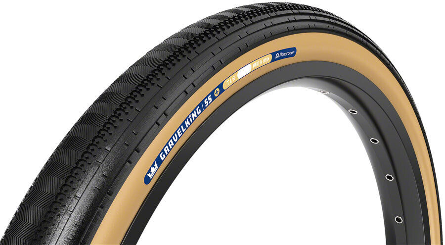 Panaracer Gravelking Ss + Plus Pneumatici 700x40 Tubeless Pieghevole Nero /