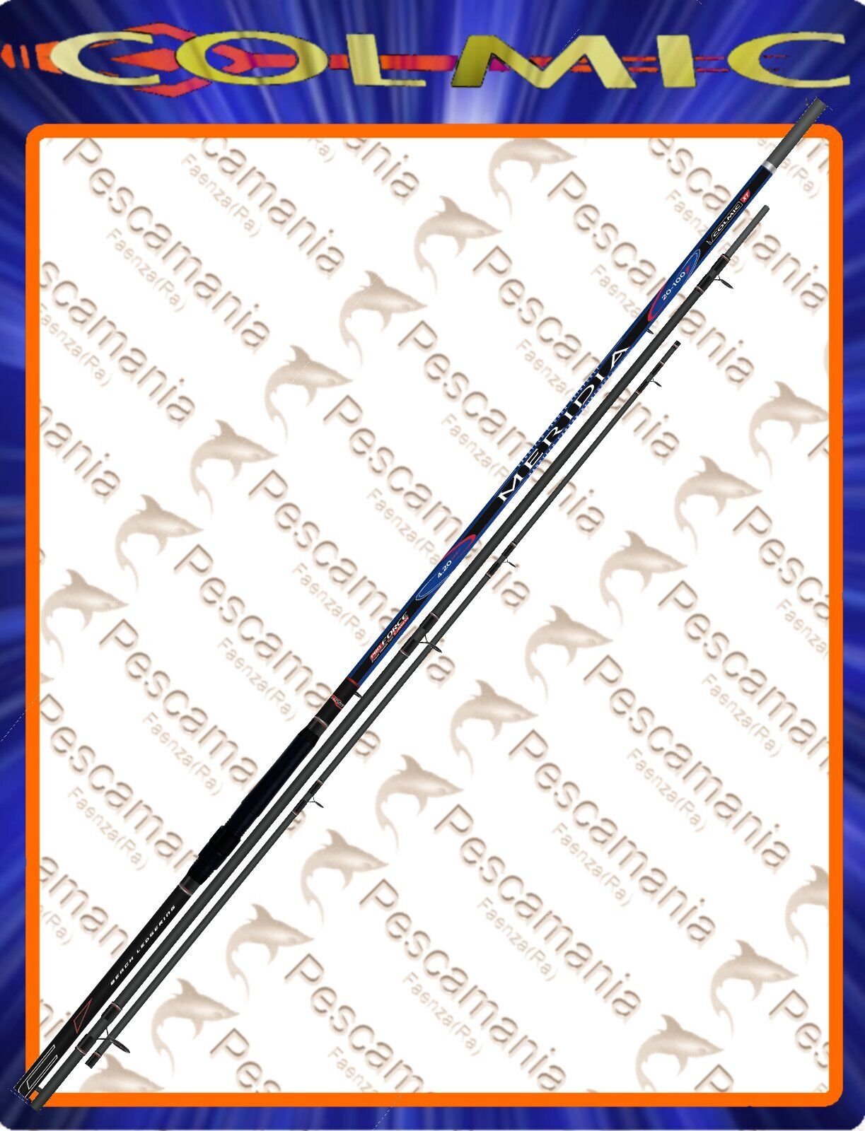 Canna Colmic MERIDIA beach ledgering 4,50 MT casting 20-100 gr