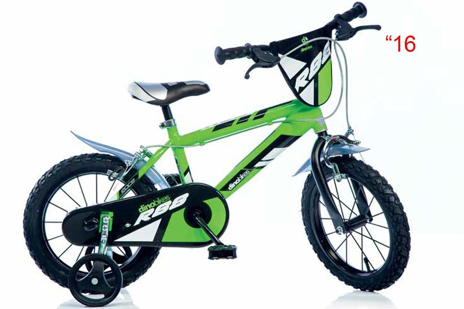 Dino Bikes Bici 16" Boy gomma gonfiabile