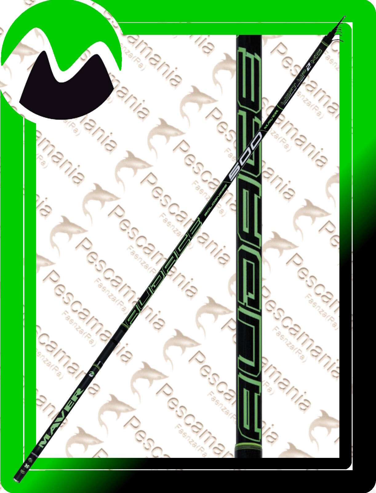 Canna Maver AUDACE bolognese mt. 7,00