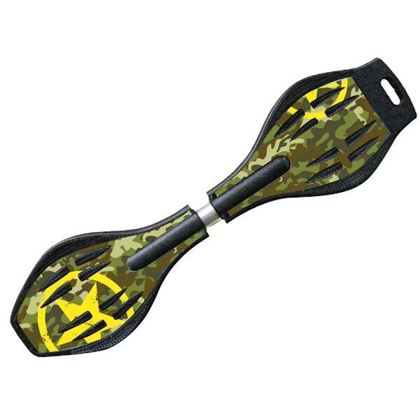 Skateboard Nextreme Wave Board Urban 2 Ruote Monopattino Gioco Sport Military