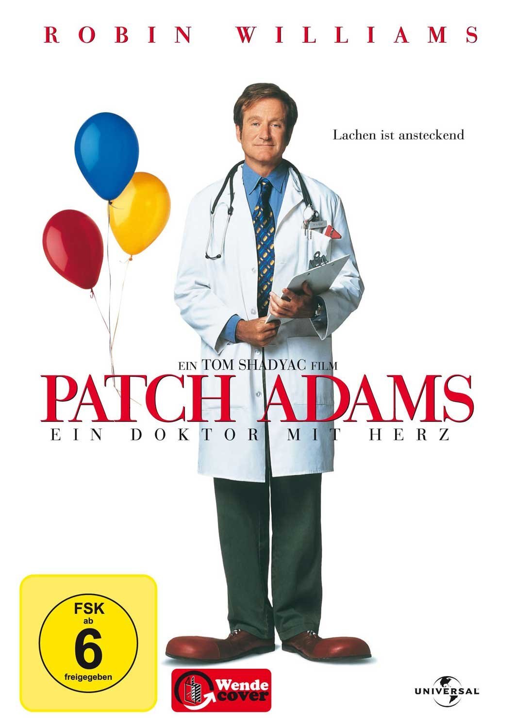Patch Adams (DVD) Robin Williams Daniel London Monica Potter Bob Gunton