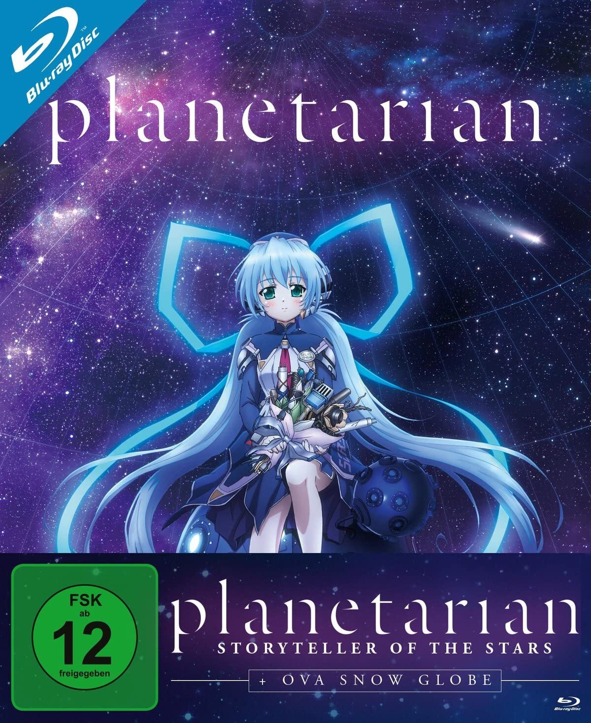 Planetarian: Storyteller of the Stars + OVA Snow Globe, 1 Blu-ray (Blu-ray)