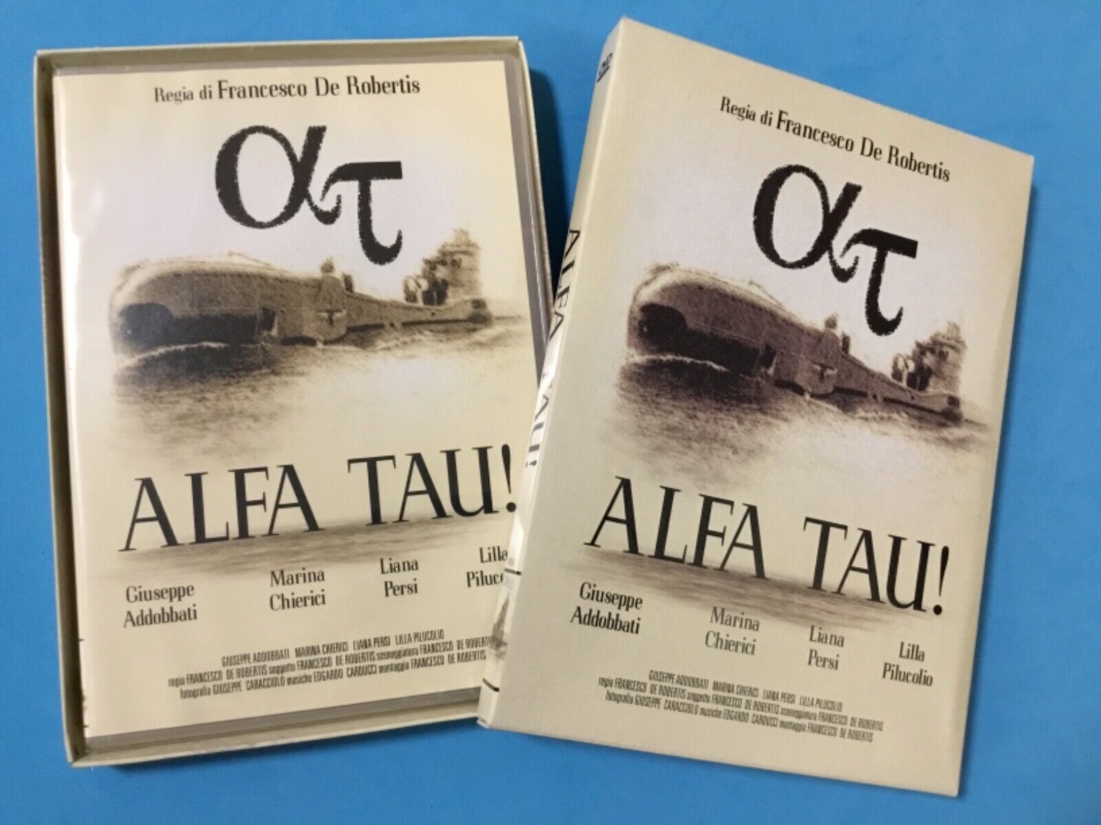 ALFA TAU! DVD di FRANCESCO DE ROBERTIS ,Box Cardboard RARE NEW SEALED!!!!!!!!
