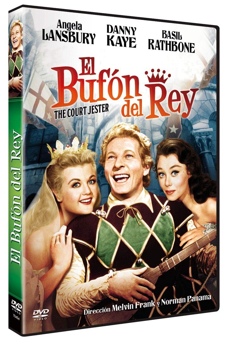 El Bufón del Rey DVD 1955 The Court Jester [DVD]