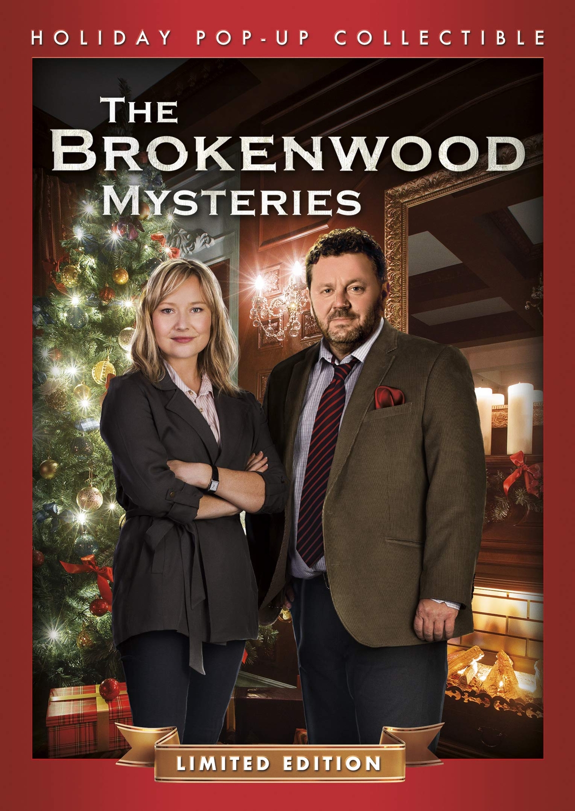 Brokenwood Mysteries Holiday Pop-Up Collectible (DVD) Neill Rea Fern Sutherland