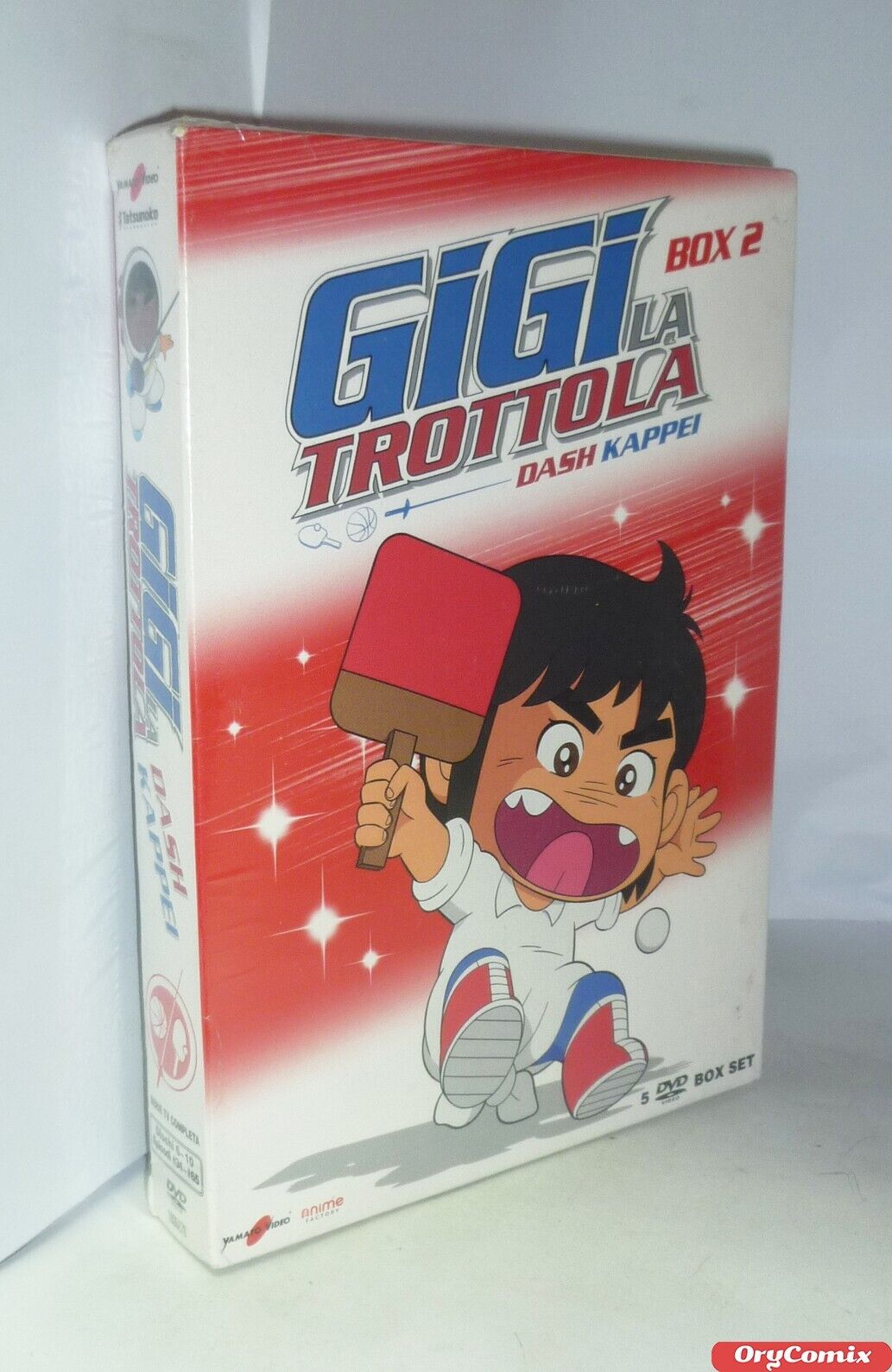 GIGI LA TROTTOLA - DASH KAPPEI - BOX 2 (Yamato Video) BOX 5 DVD SIGILLATO