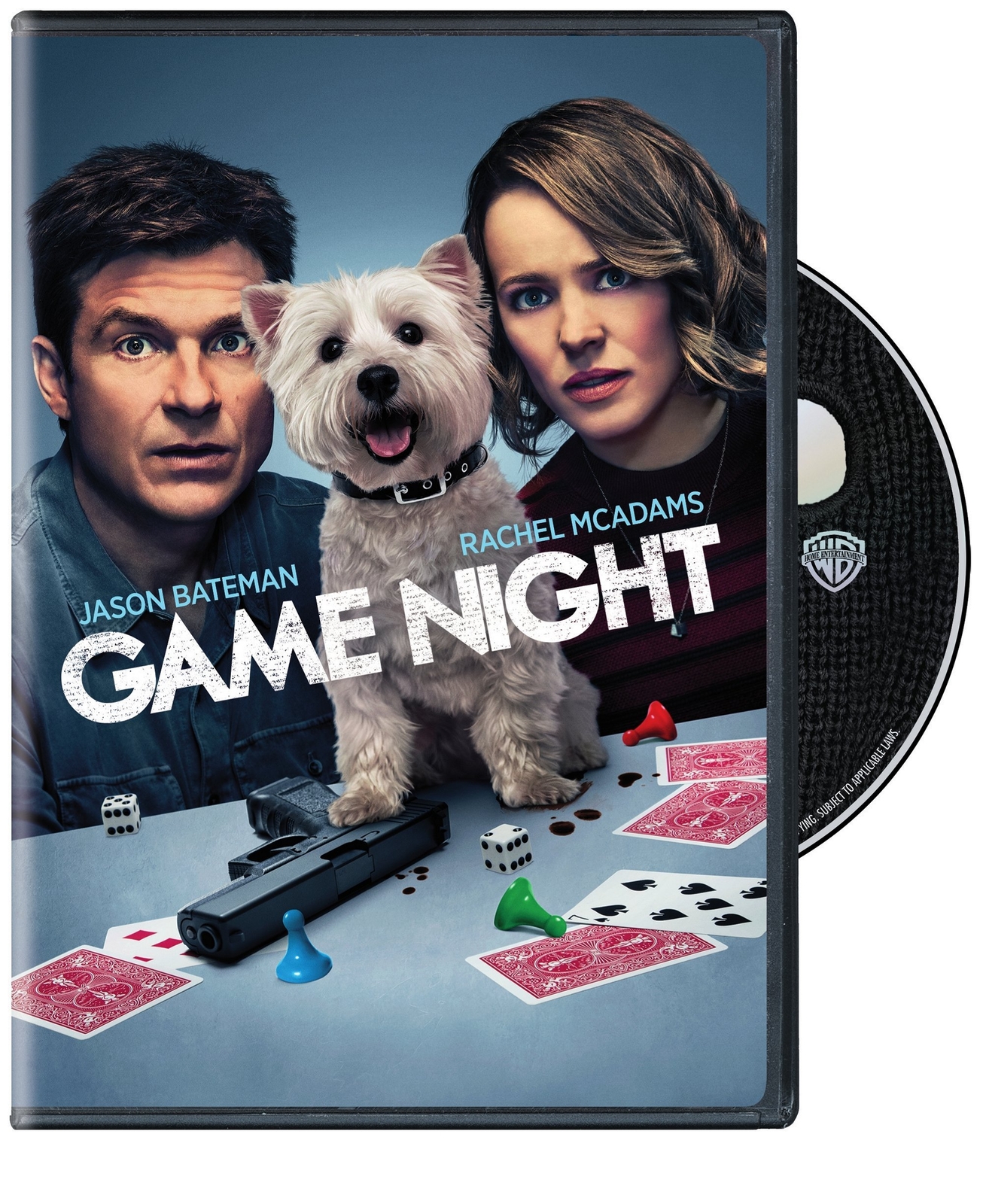 Game Night (DVD) Jason Bateman Rachel McAdams Billy Magnussen Sharon Horgan