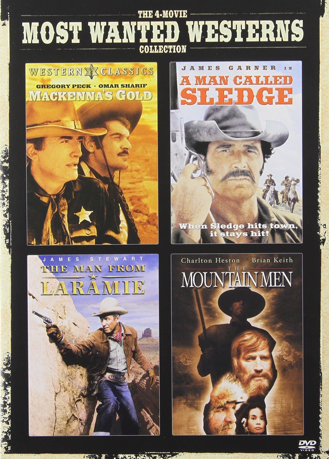 The Mackenna's Gold / Man Called Sledge, a / Man from Laramie / Mountain M (DVD)