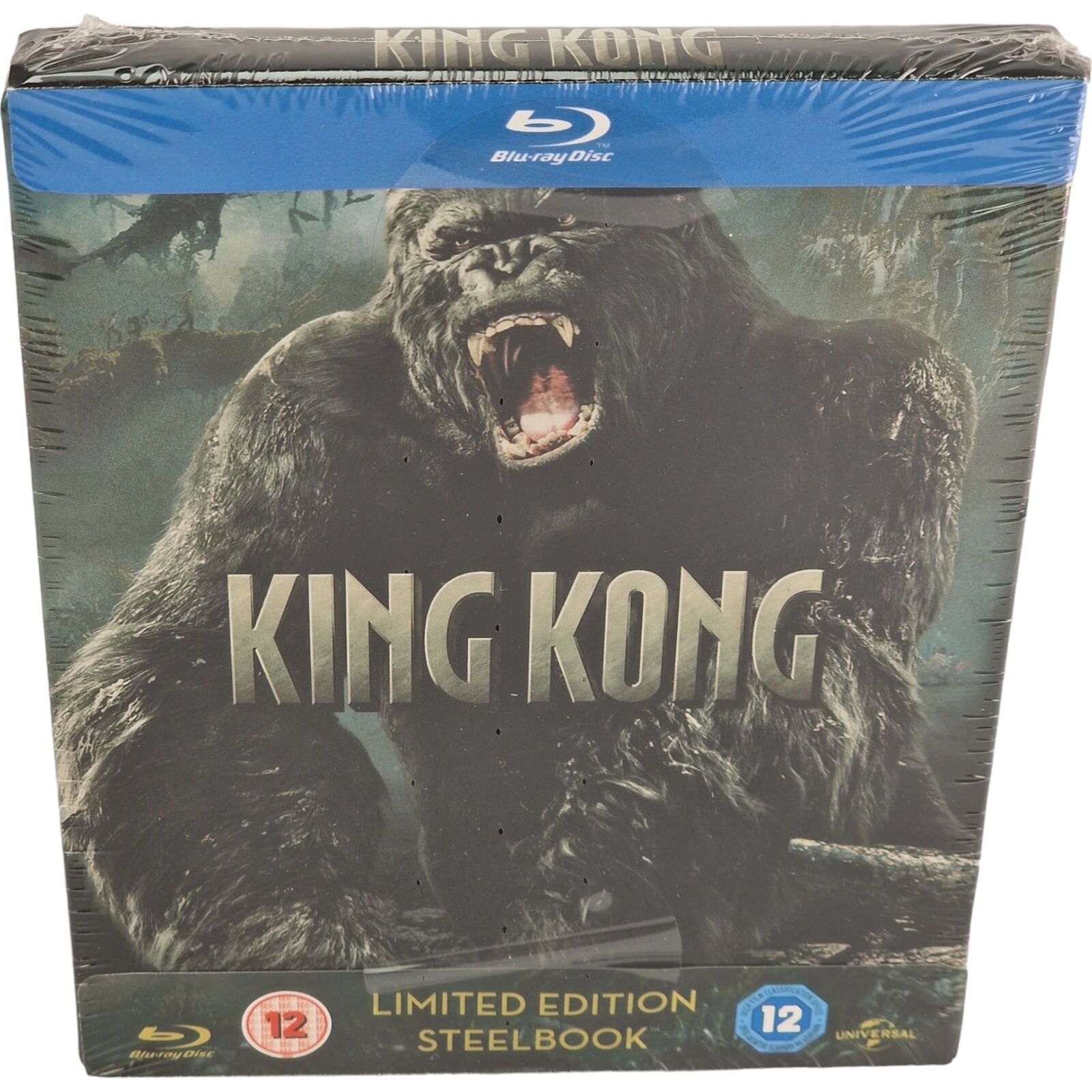 King Kong Steelbook Zavvi Limitata 2500 Ex.naomi Watt, Jack Bianco 2015 Zona Di