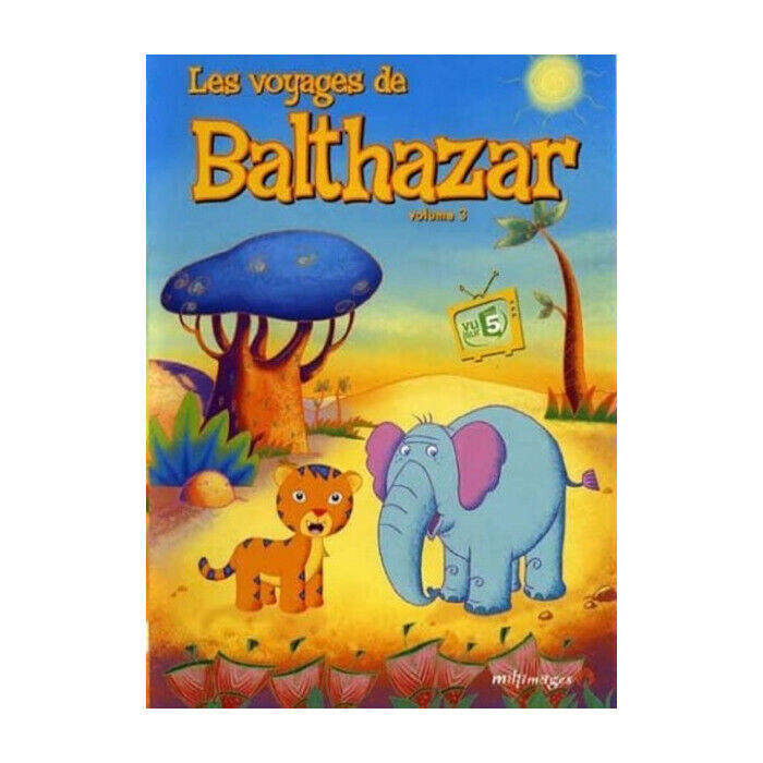 Le Viaggi Di Balthazar Volume 3 ELEFANTE Africa DVD Nuova