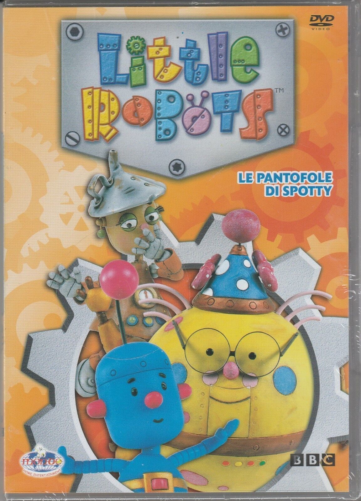 Dvd LITTLE ROBOTS - LE PANTOFOLE DI SPOTTY nuovo