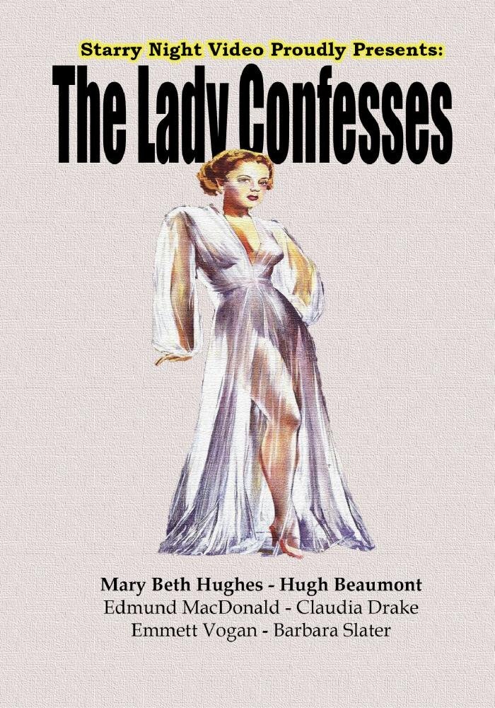 The Lady Confesses (DVD) Barbara Slater Claudia Drake Edmund MacDonald