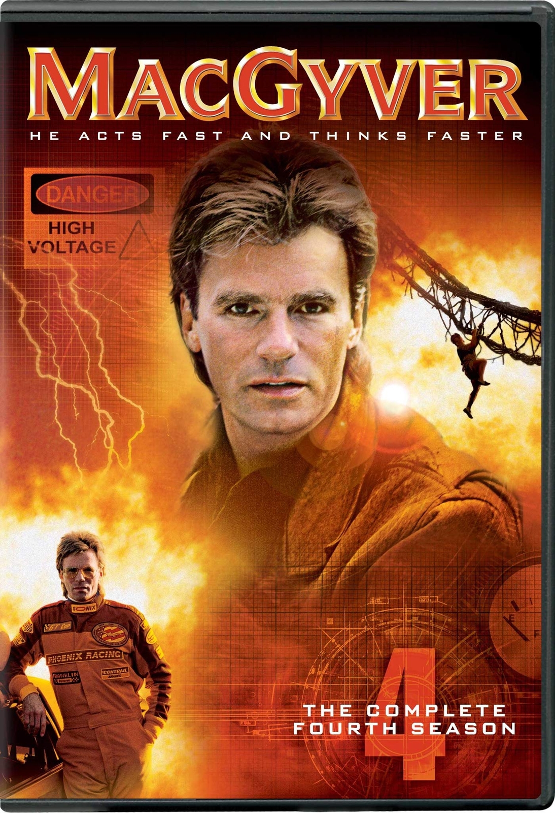 MacGyver: The Complete Fourth Season (DVD) Wolf Muser Tom Everett Ruth Britt