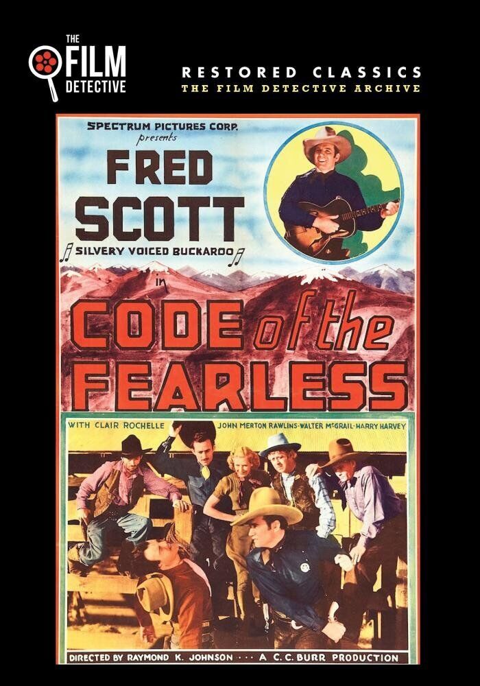 Code of the Fearless (The Film Detective Restored Version) (DVD) Claire Rochelle