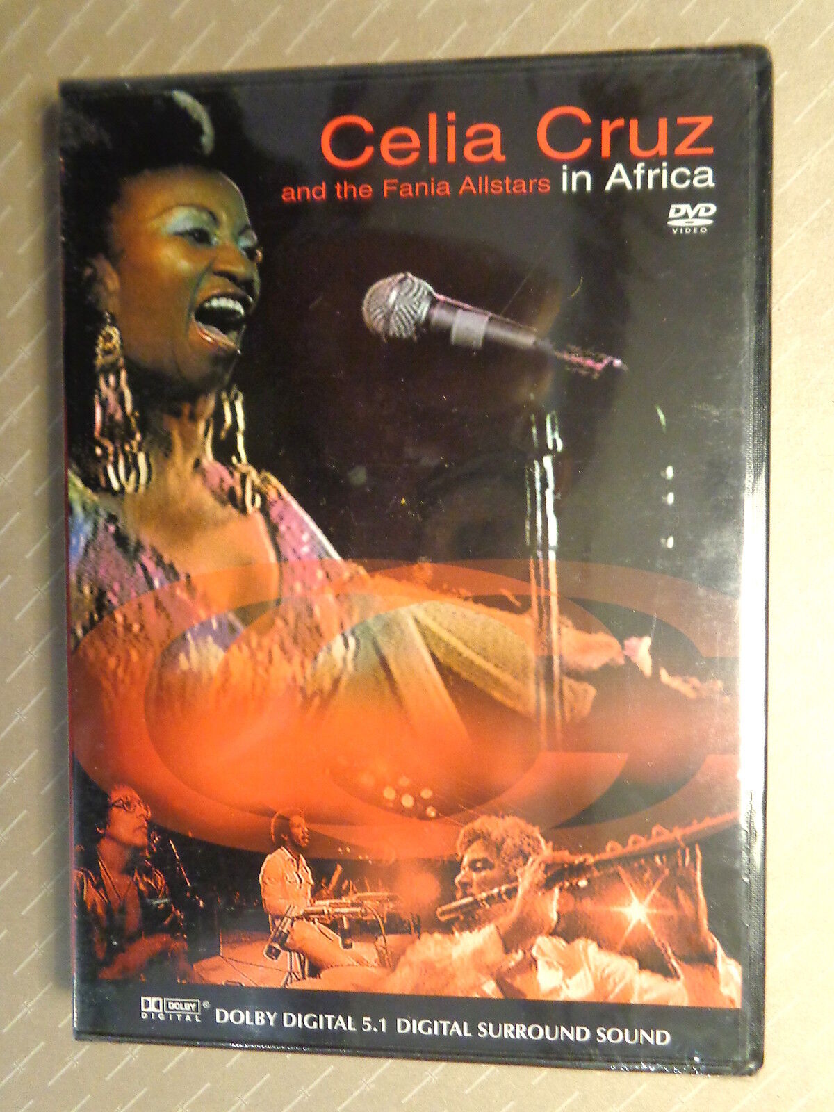 CELIA CRUZ and the FANIA ALLSTARS in AFRICA  -  DVD  NUOVO E SIGILLATO
