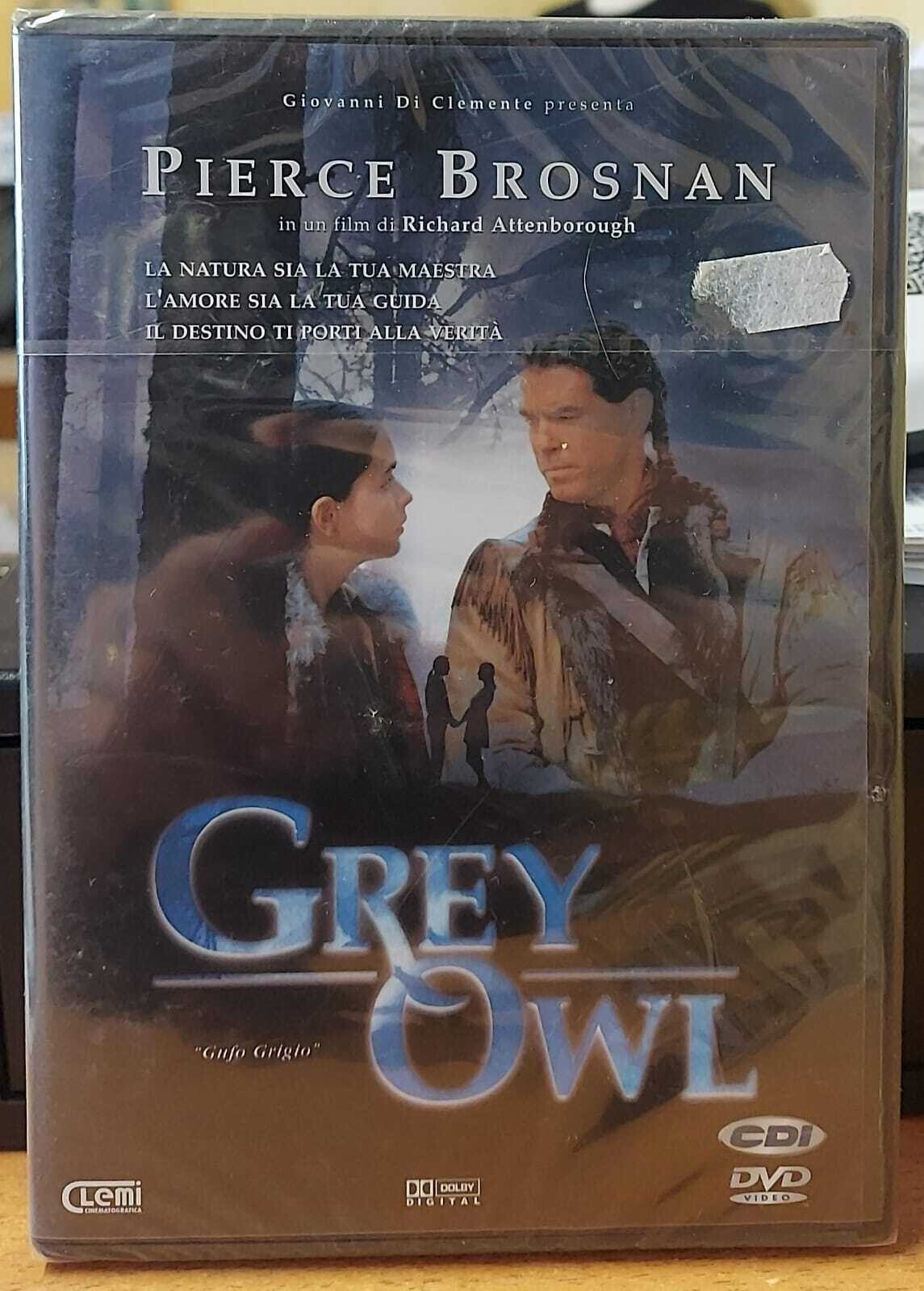 GREY OWL DVD NUOVO PIERCE BROSNAN CONSEGNA 24/48H CON BRT