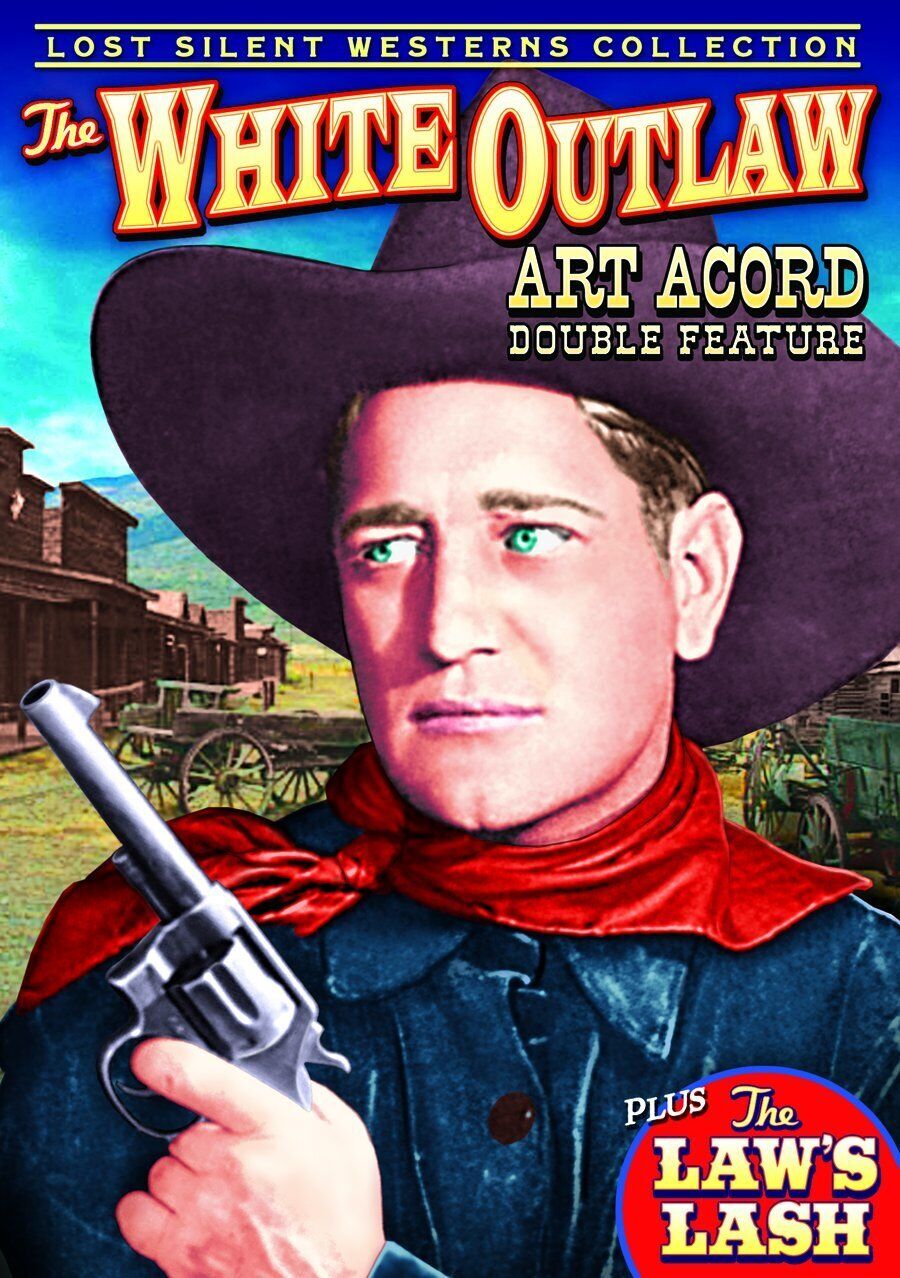 Lost Silent Westerns Collection: White Outlaw / The Law's Lash (DVD) Art Accord