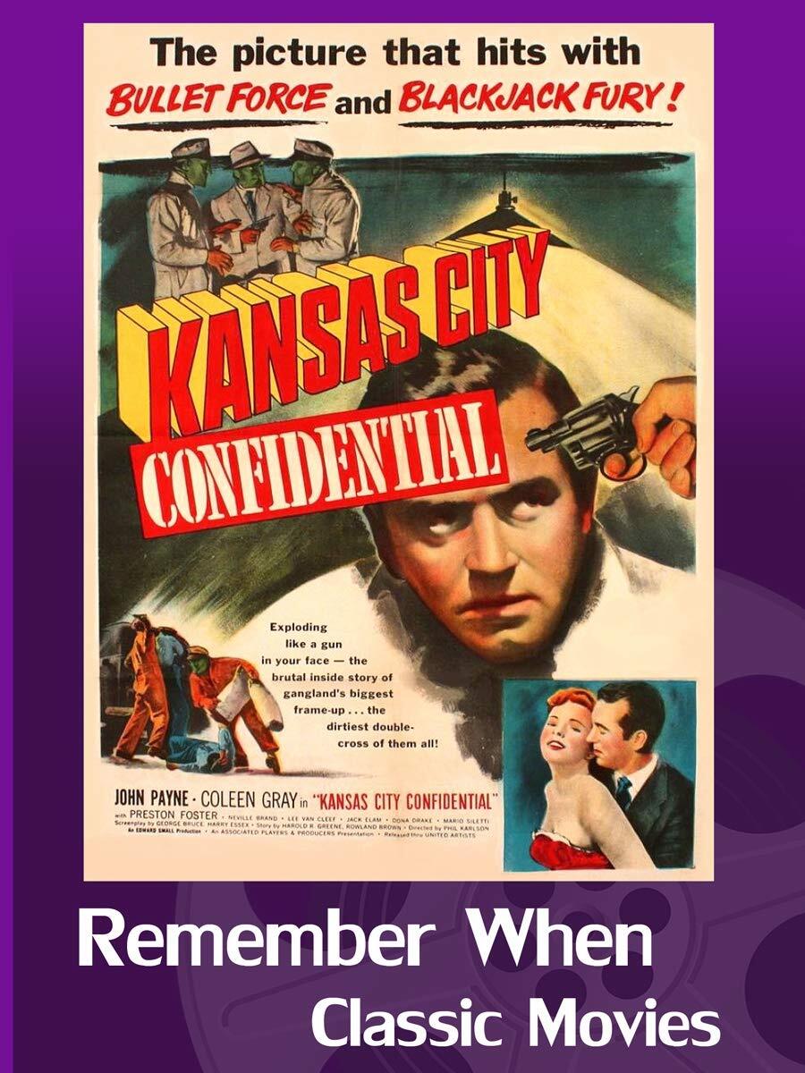 Kansas City Confidential (DVD) Coleen Gray Jack Elam John Payne Lee Van Cleef