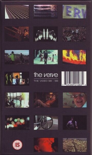 THE VERVE - THE VIDEO 96-98 - VHS,PAL, SEALED,SIGILLATA