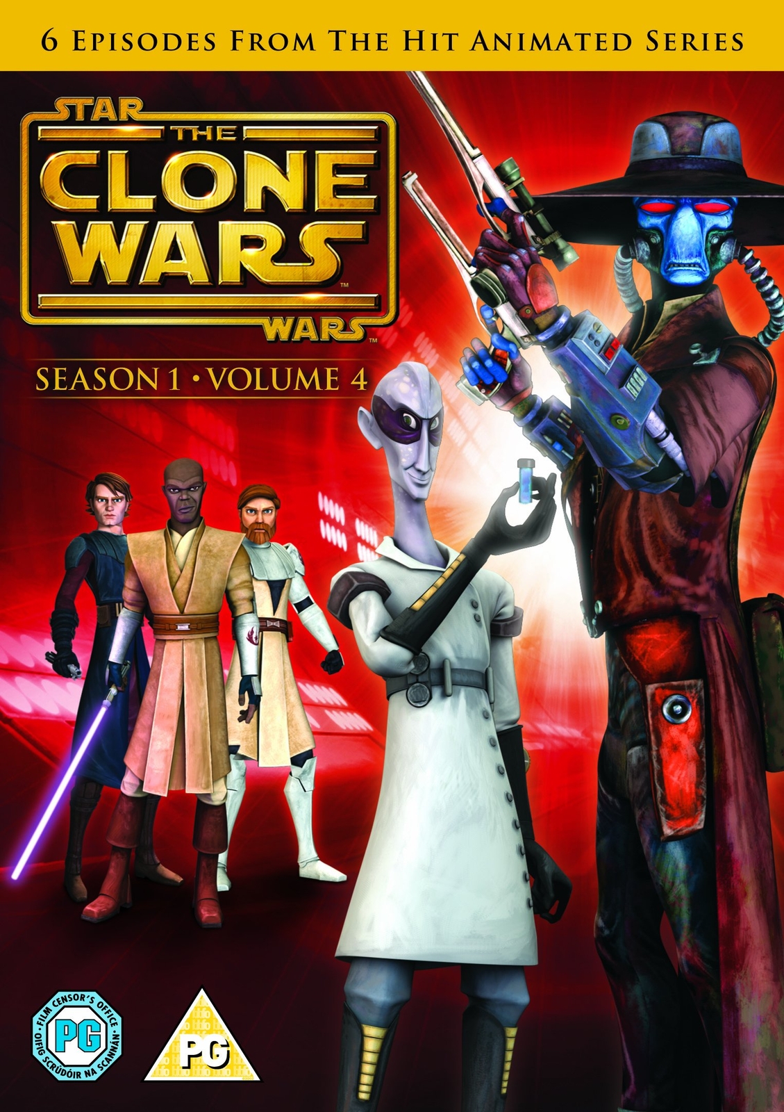 Star Wars: The Clone Wars S1 V4 (DVD) Various