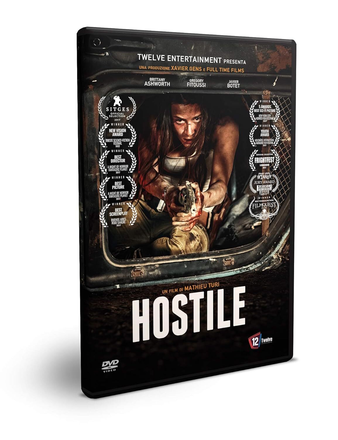 Hostile (DVD) Ashworth Fitoussi Botet Benedict Gasman Garrison