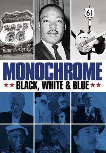 Monochrome: Black White & Blue (DVD) Morgan Freeman Chuck Berry Bill Wyman