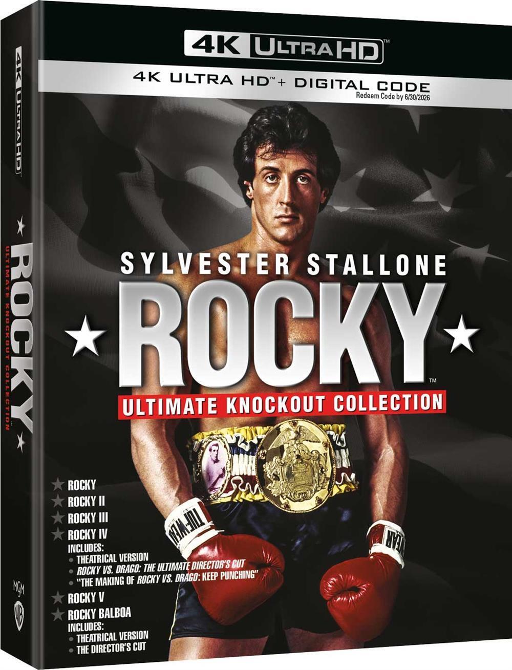 Rocky Ultimate Collection (Steelbook) (6 4K Ultra Hd + Blu-Ray) (Regione 2...