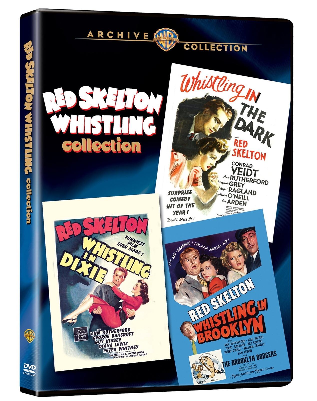Red Skelton's ""Whistling Collection"" (DVD) Ann Rutherford Red Skelton