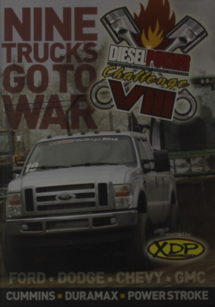 Diesel Power Challenge VIII (DVD) Toyo Tires Trailer Tow Truck Dyno Dyno Run