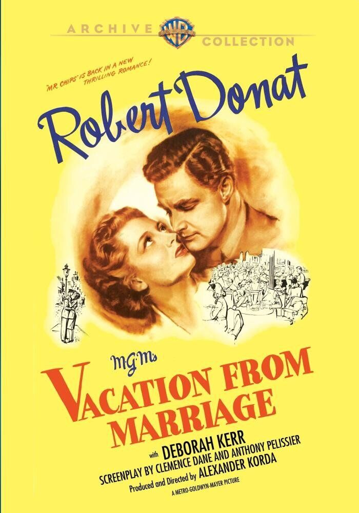 Vacation From Marriage (DVD) Ann Todd Deborah Kerr Glynis Johns Robert Donat