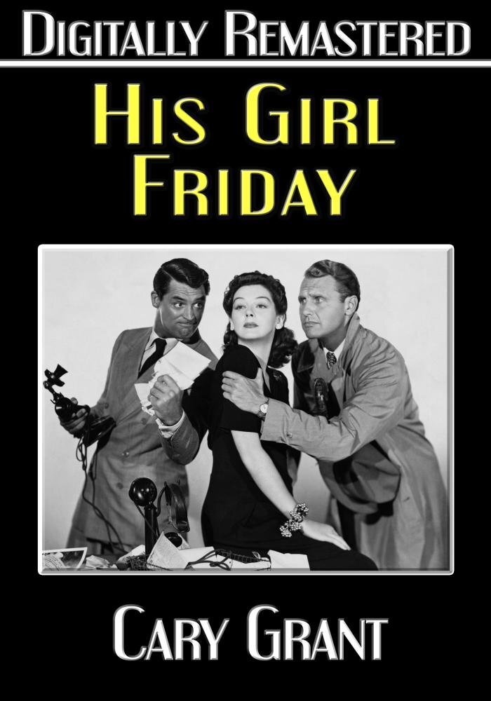 His Girl Friday -- Digitally Remastered (DVD) Cary Grant Ralph Bellamy
