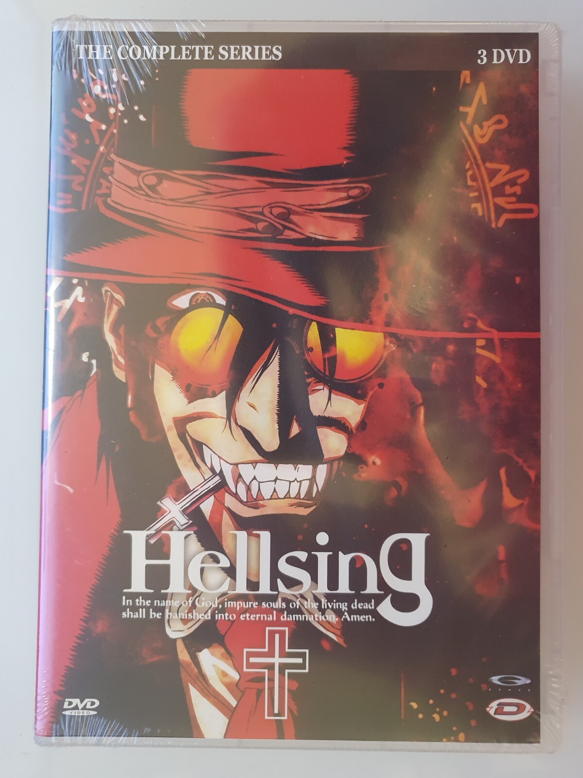 DVD ANIME HELLSING : THE COMPLETE SERIES 3DVD SEALED