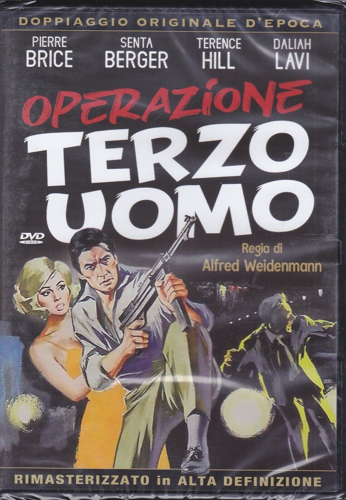 Dvd OPERAZIONE TERZO UOMO nuovo 1965