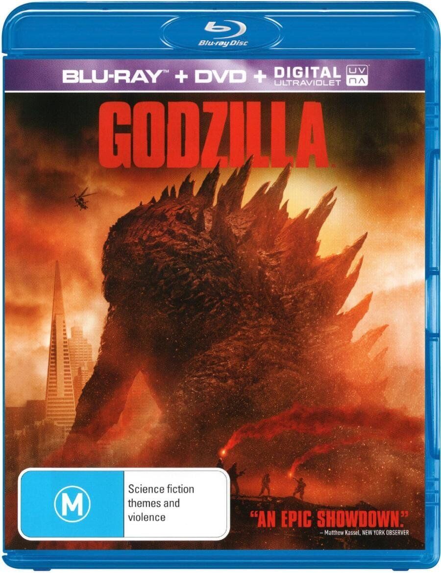 Godzilla 2014 (Blu-ray/DVD/UV) (Blu-ray)