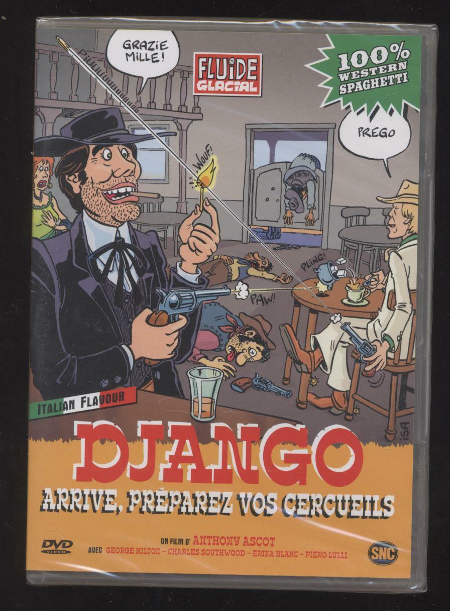 Nuova DVD Django Arrive, Starter Set Valige Western 1970 G.Hilton, Charl