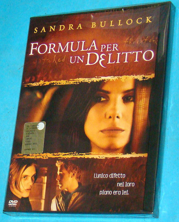Formula per un delitto - DVD Snapper New Nuovo Sealed
