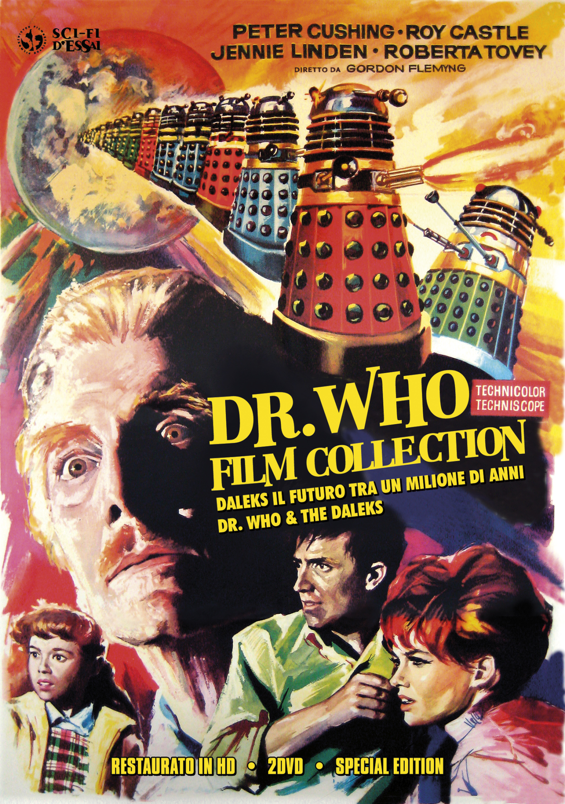 Dvd Dr. Who Film Collection (Special Edition) (2 Dvd) (Restaurato In Hd)